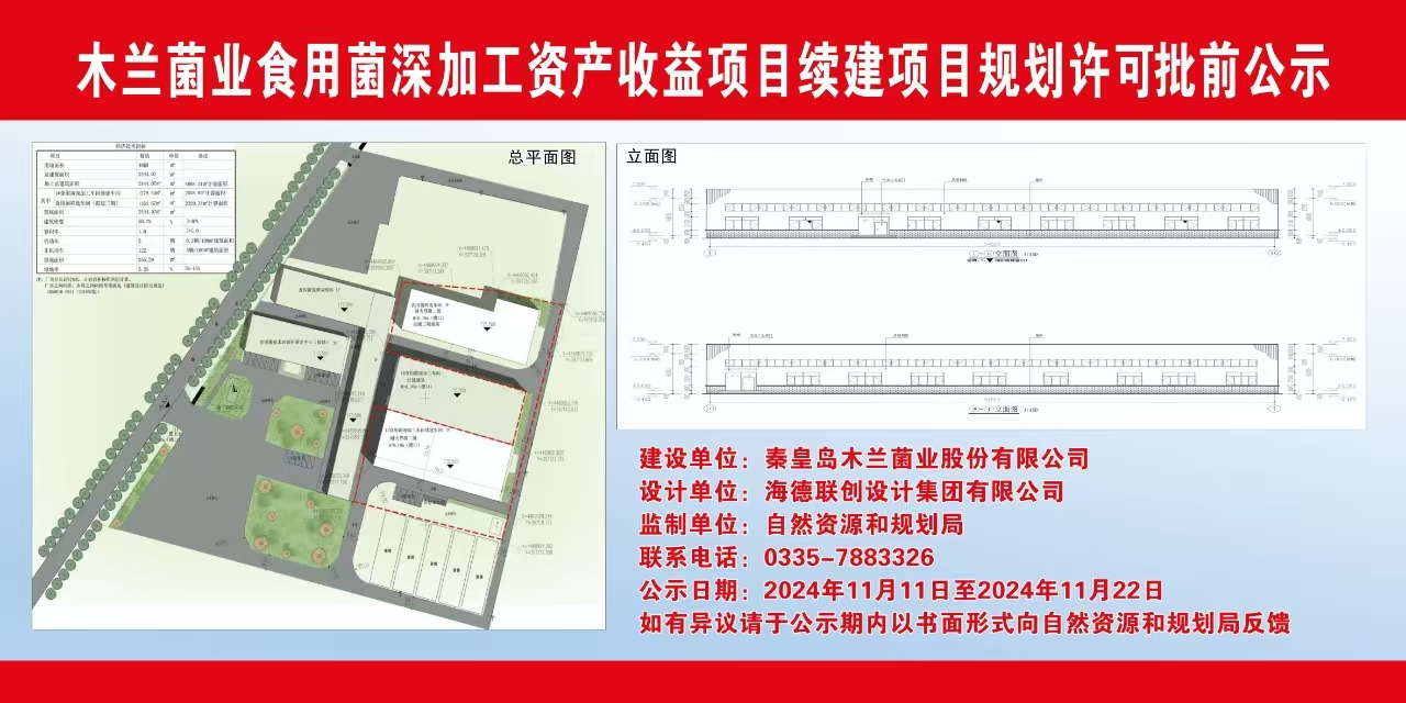 青龙满族自治县自然资源和规划局关于木兰菌业食用菌深加工资产收益项目续建项目规划许可批前公示.jpg