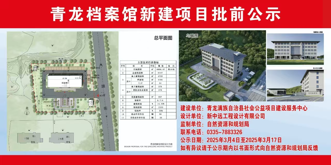 青龙满族自治县自然资源和规划局关于青龙档案馆新建项目批前公示.jpg
