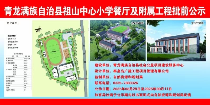 青龙满族自治县自然资源和规划局关于青龙满族自治县祖山中心小学餐厅及附属工程批前公示.jpg